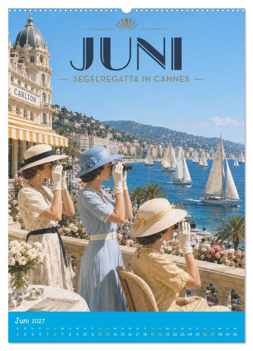 Sport an der Riviera (CALVENDO Wandkalender 2027)