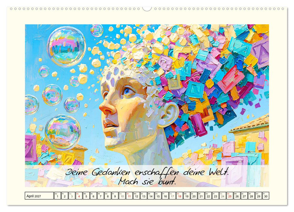 Dein Vision Board. Erschaffe deine Zukunft (CALVENDO Premium Wandkalender 2027)