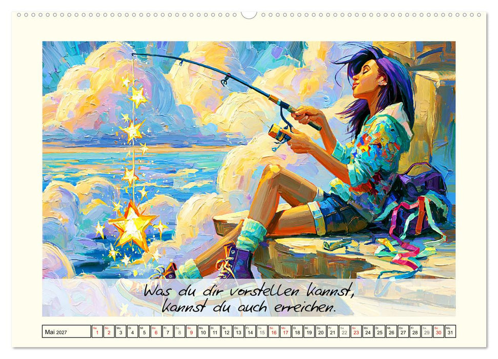 Dein Vision Board. Erschaffe deine Zukunft (CALVENDO Premium Wandkalender 2027)