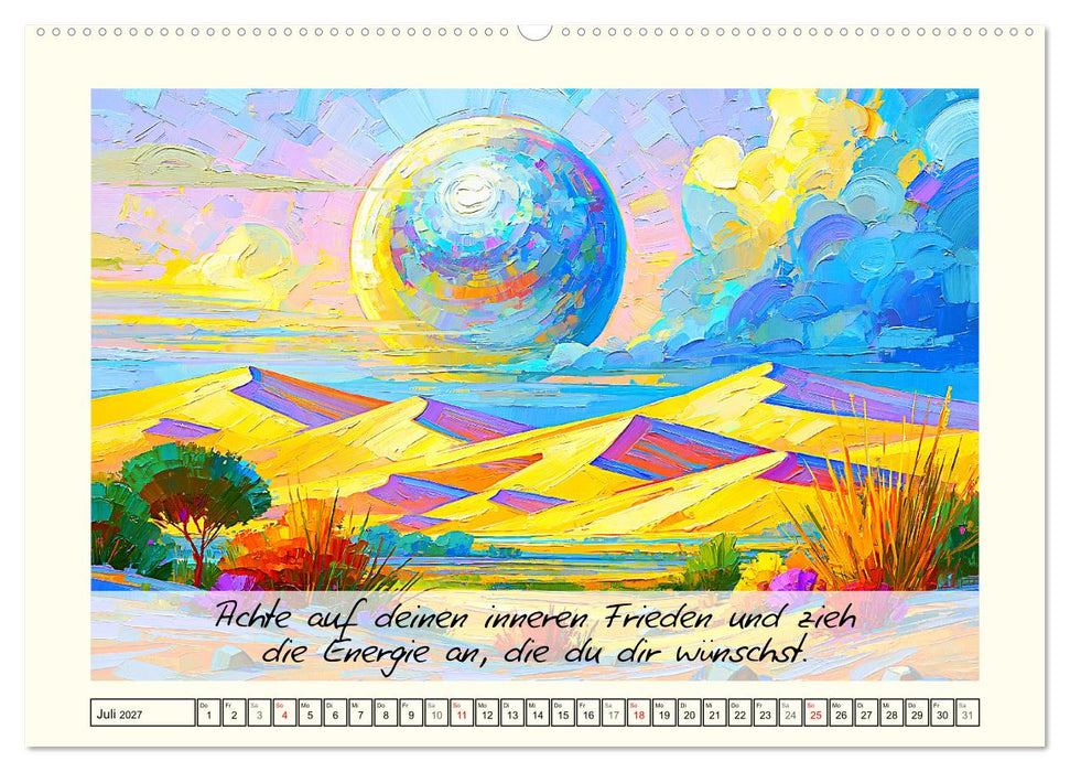 Dein Vision Board. Erschaffe deine Zukunft (CALVENDO Premium Wandkalender 2027)
