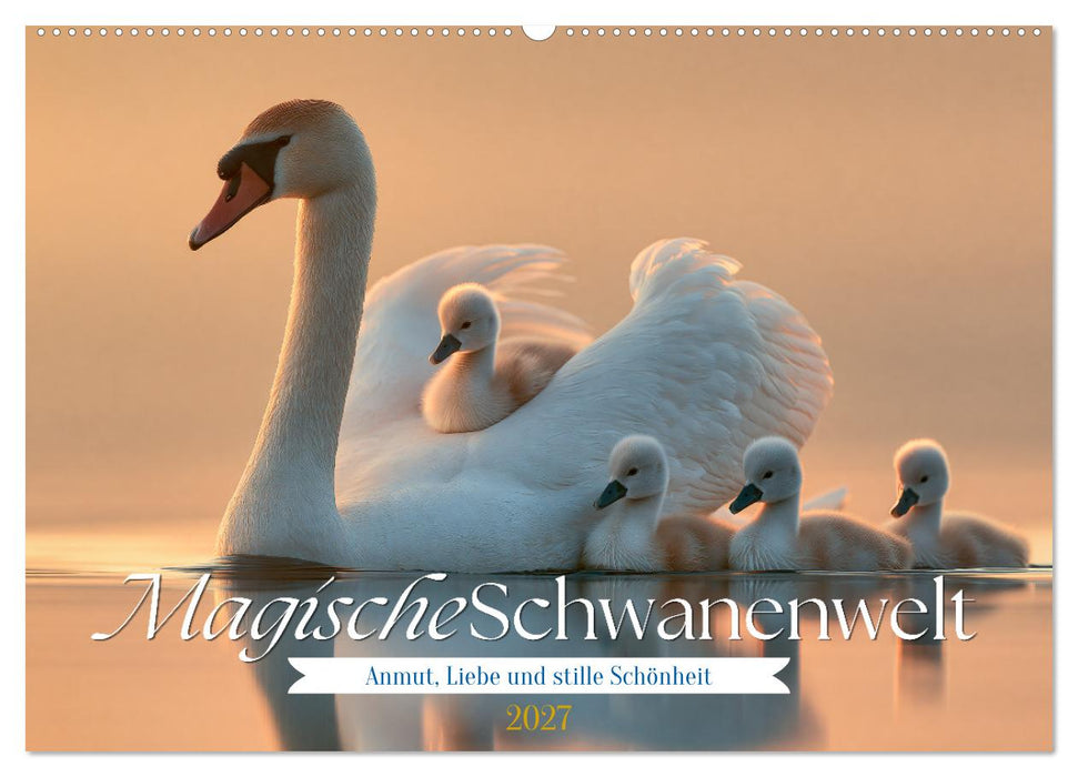 Magische Schwanenwelt (CALVENDO Wandkalender 2027)