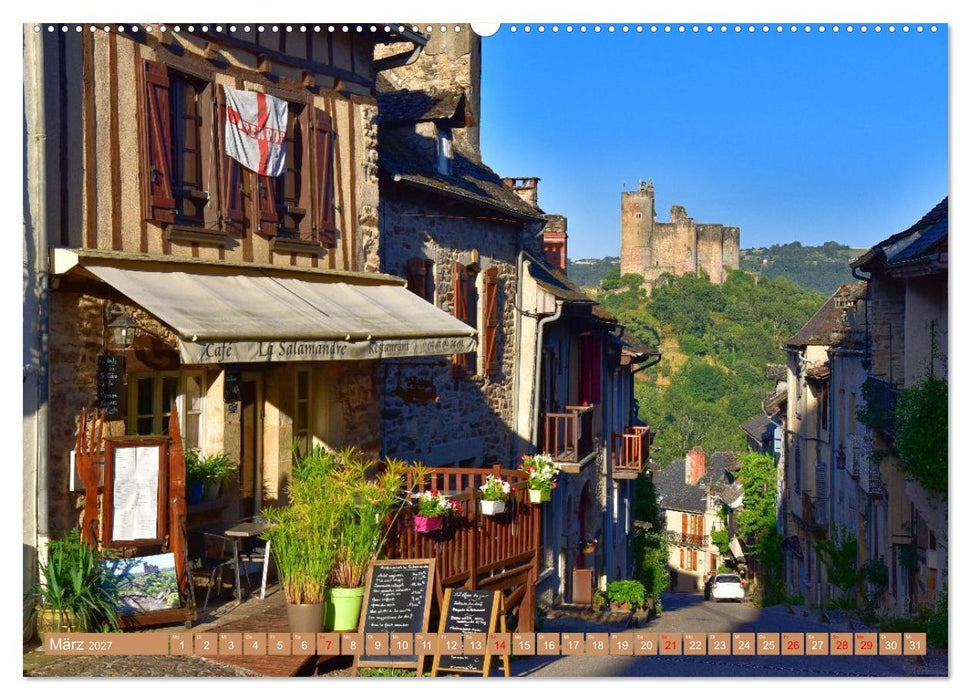 Quer durch Frankreich – von Annecy nach Arcachon (CALVENDO Premium Wandkalender 2027)