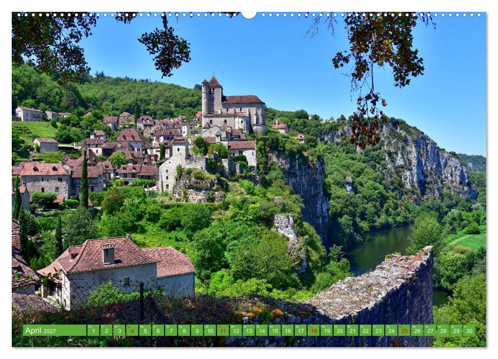Quer durch Frankreich – von Annecy nach Arcachon (CALVENDO Premium Wandkalender 2027)