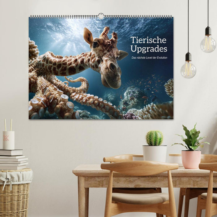 Tierische Upgrades. Das nächste Level der Evolution (CALVENDO Wandkalender 2027)
