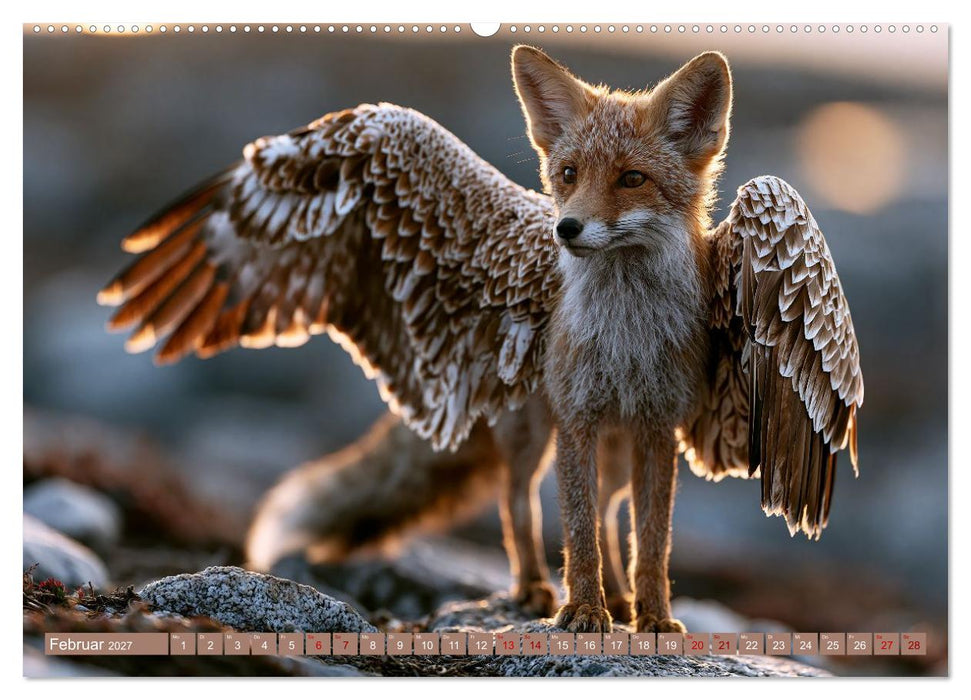 Tierische Upgrades. Das nächste Level der Evolution (CALVENDO Wandkalender 2027)