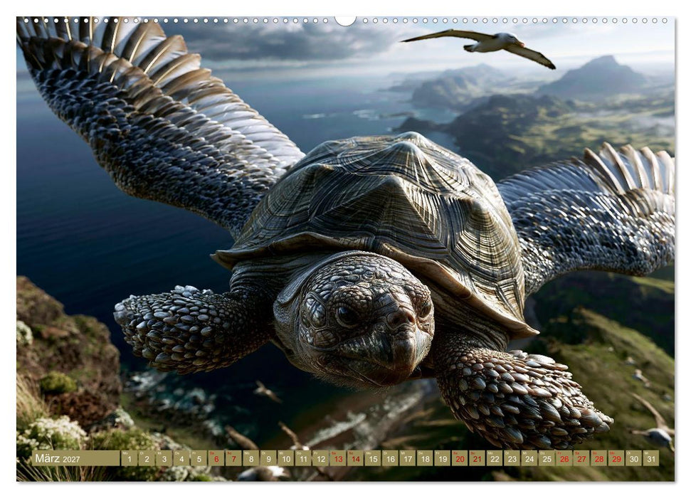 Tierische Upgrades. Das nächste Level der Evolution (CALVENDO Wandkalender 2027)