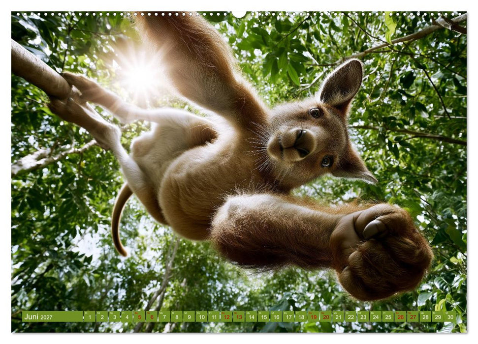 Tierische Upgrades. Das nächste Level der Evolution (CALVENDO Wandkalender 2027)