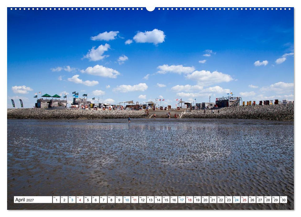 Die deutsche Nordseeküste (CALVENDO Wandkalender 2027)