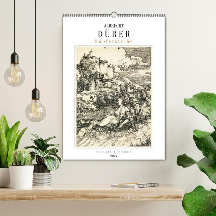 Albrecht Dürer - Kupferstiche. Kunstkalender (CALVENDO Wandkalender 2027)