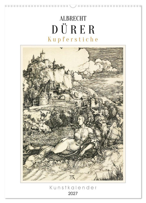 Albrecht Dürer - Kupferstiche. Kunstkalender (CALVENDO Wandkalender 2027)