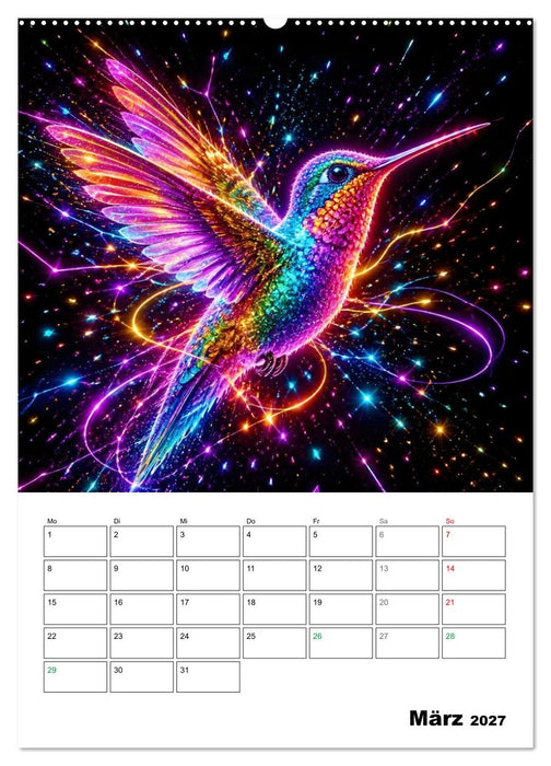 Kolibri-Welten (CALVENDO Premium Wandkalender 2027)
