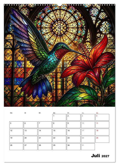 Kolibri-Welten (CALVENDO Premium Wandkalender 2027)