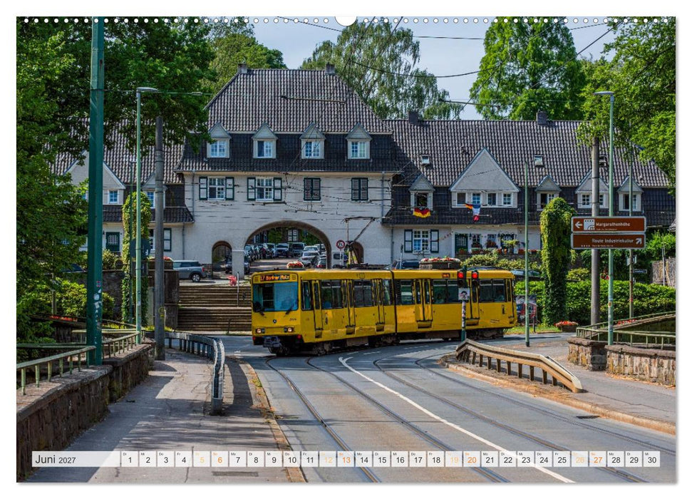 Ruhrbahn: U Linien verbinden (CALVENDO Wandkalender 2027)