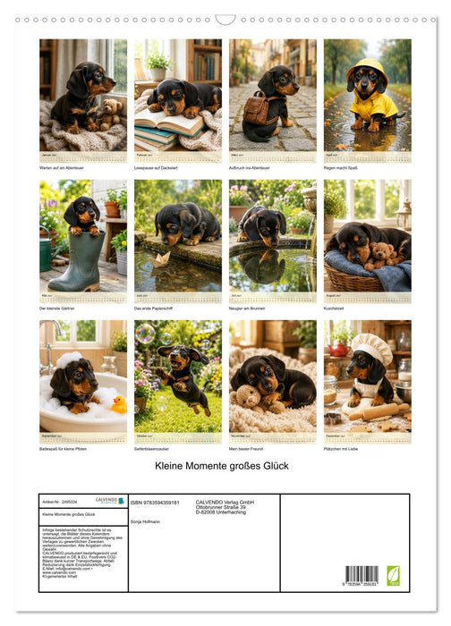 Kleine Momente großes Glück (CALVENDO Wandkalender 2027)