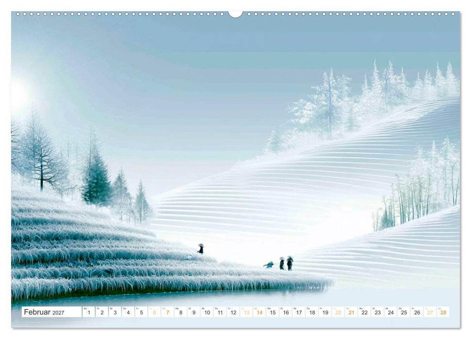 Fernöstliche Impressionen (CALVENDO Premium Wandkalender 2027)