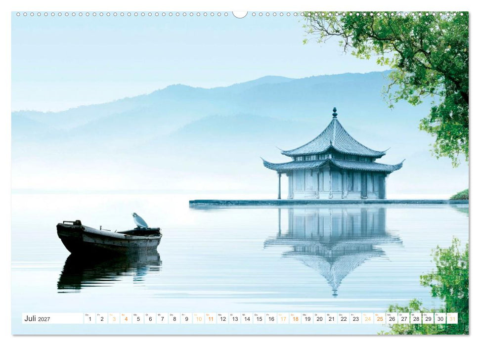 Fernöstliche Impressionen (CALVENDO Premium Wandkalender 2027)