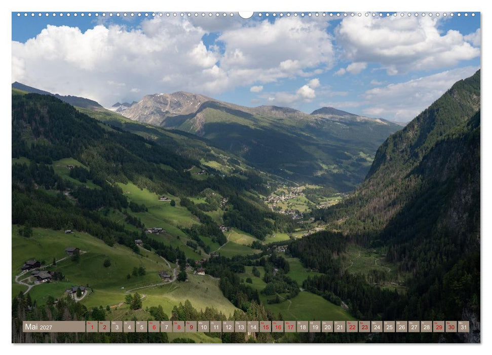 Bergauf ins Paradies am Großglockner - Gipfelblicke und Murmeltierpfiffe (CALVENDO Wandkalender 2027)