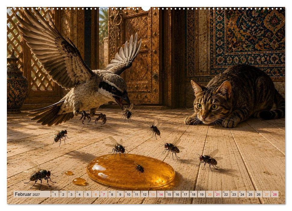 Scheherazade und 12 Märchen aus 1001 Nacht (CALVENDO Wandkalender 2027)