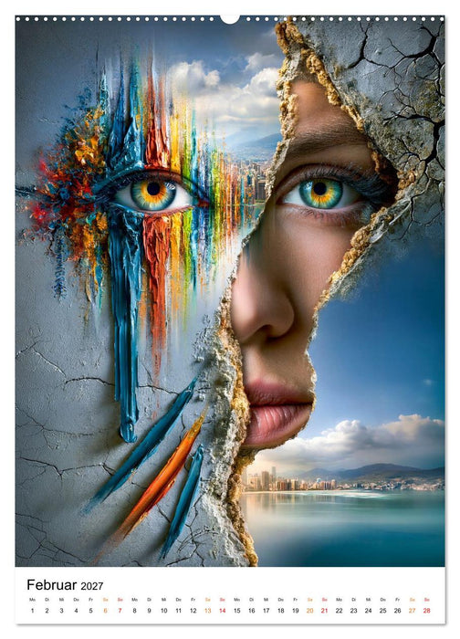 Surreale Horizonte - Fragmente der Fantasie (CALVENDO Premium Wandkalender 2027)