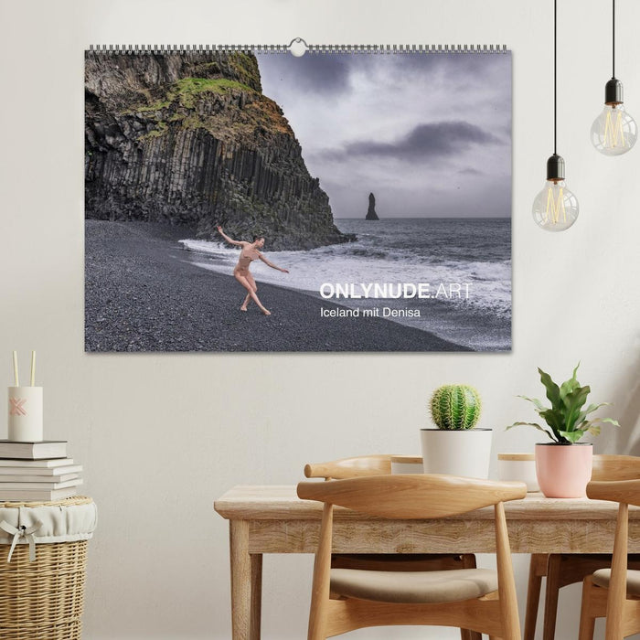 ONLYNUDE.ART – Iceland mit Denisa (CALVENDO Wandkalender 2027)