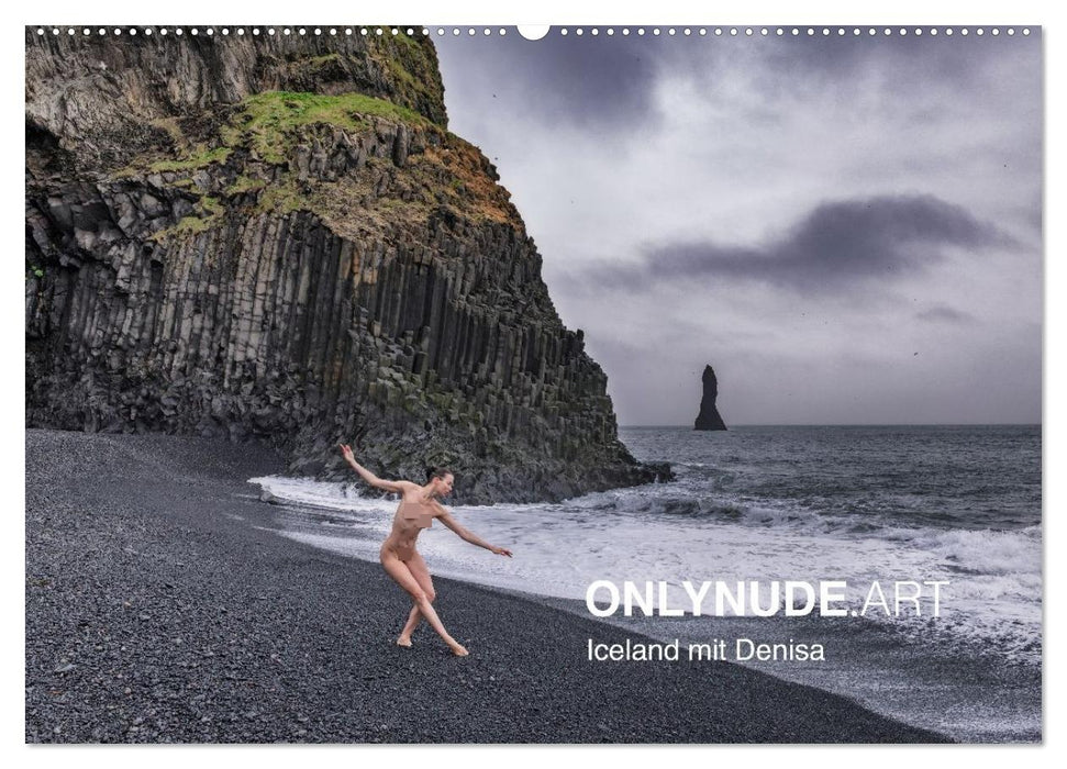 ONLYNUDE.ART – Iceland mit Denisa (CALVENDO Wandkalender 2027)