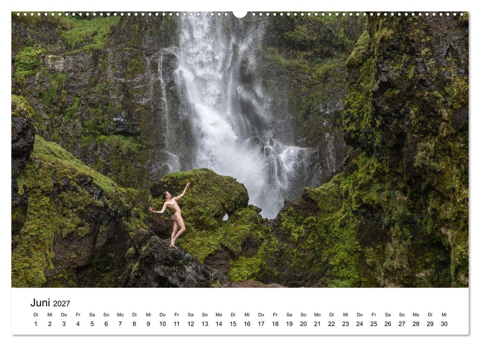ONLYNUDE.ART – Iceland mit Denisa (CALVENDO Wandkalender 2027)