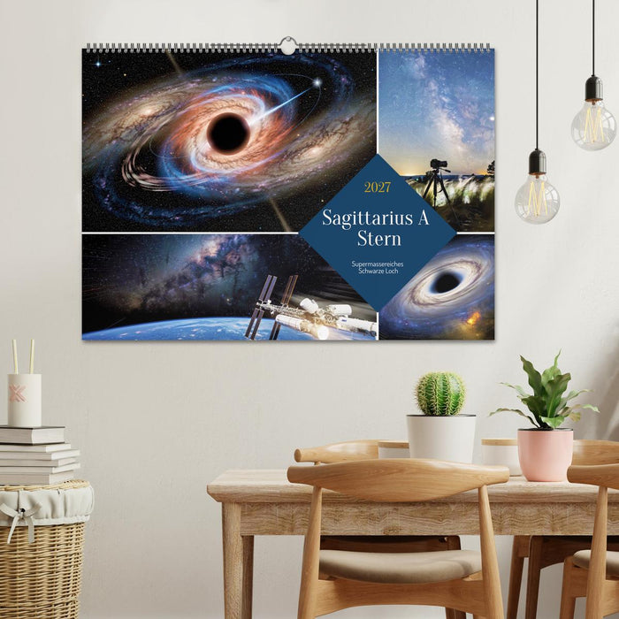 Sagittarius A Stern (CALVENDO Wandkalender 2027)