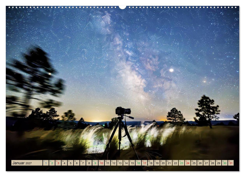 Sagittarius A Stern (CALVENDO Wandkalender 2027)