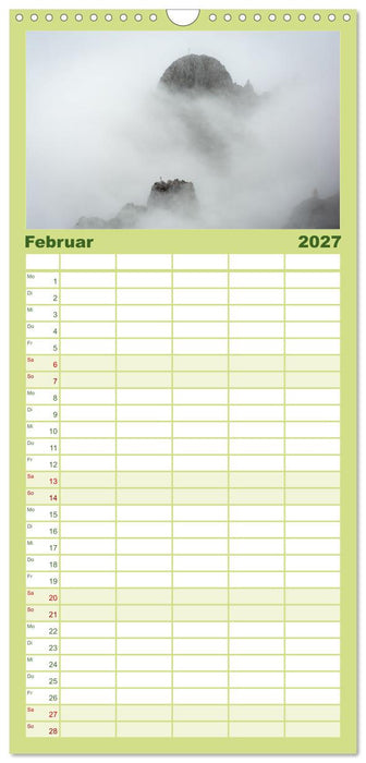 Werdenfelser Land - Malerische Landschaften (CALVENDO Familienplaner 2027)