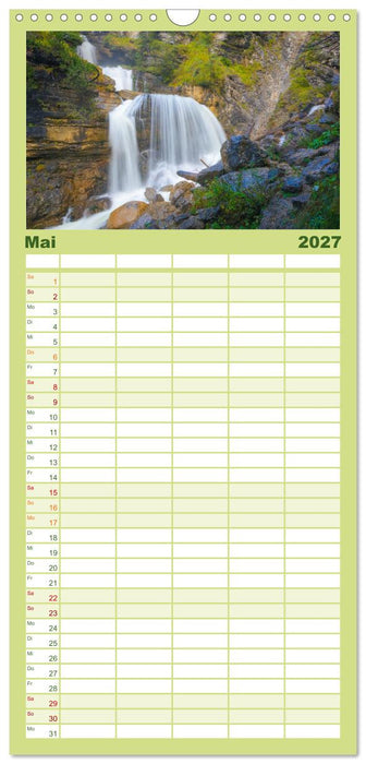 Werdenfelser Land - Malerische Landschaften (CALVENDO Familienplaner 2027)