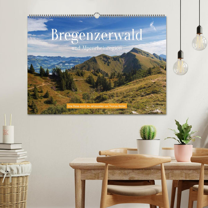 Bregenzerwald und Alpenrheinregion (CALVENDO Wandkalender 2027)