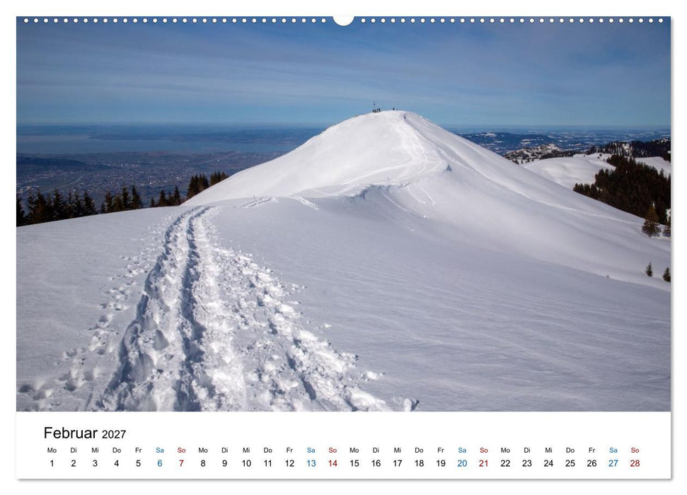 Bregenzerwald und Alpenrheinregion (CALVENDO Wandkalender 2027)