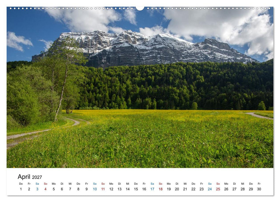 Bregenzerwald und Alpenrheinregion (CALVENDO Wandkalender 2027)