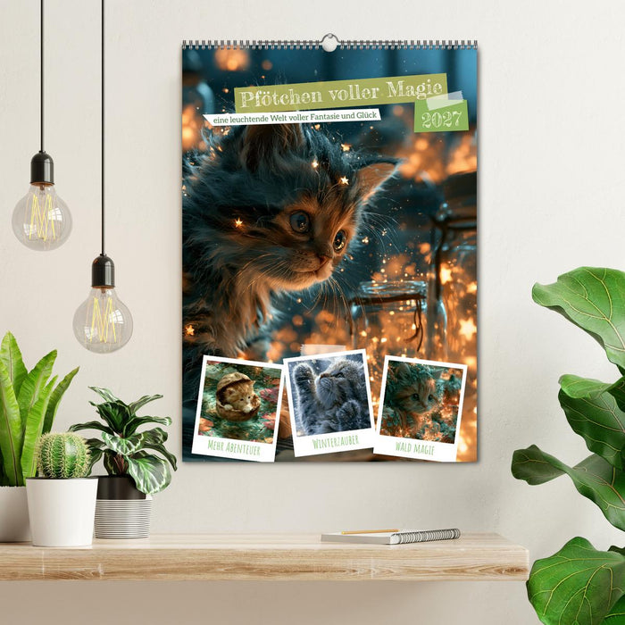 Pfötchen voller Magie (CALVENDO Wandkalender 2027)