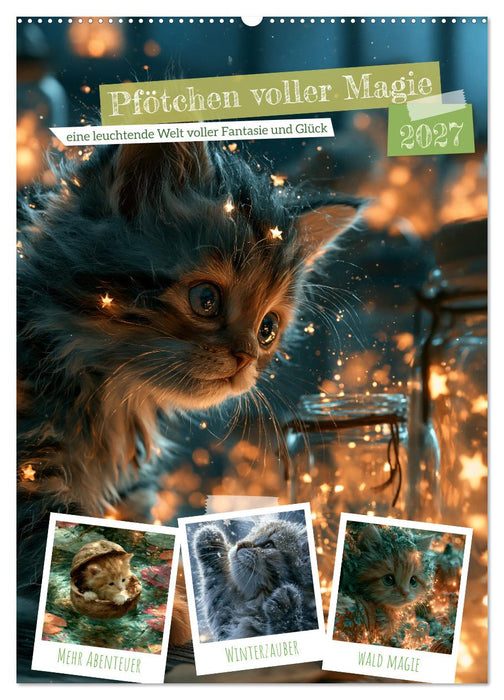 Pfötchen voller Magie (CALVENDO Wandkalender 2027)