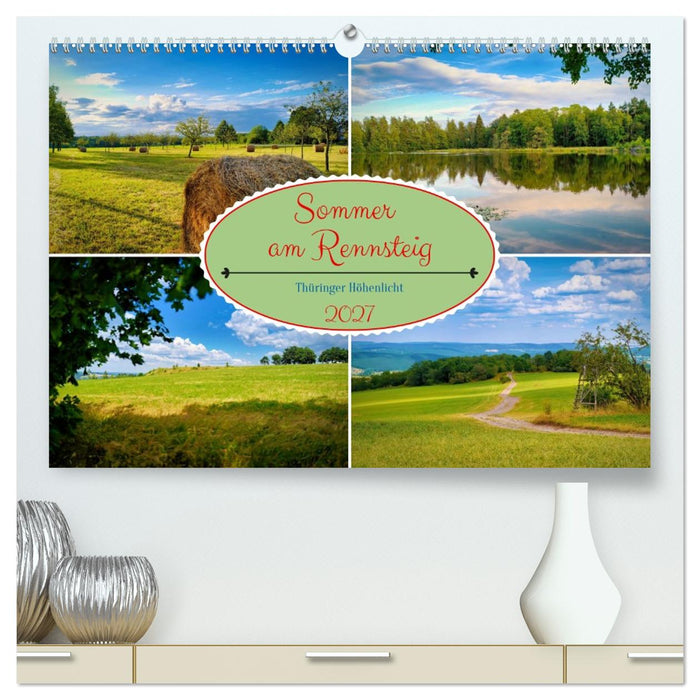 Sommer am Rennsteig (CALVENDO Premium Wandkalender 2027)