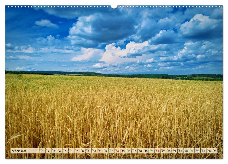 Sommer am Rennsteig (CALVENDO Premium Wandkalender 2027)