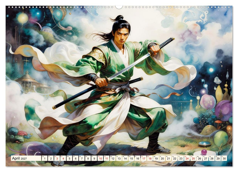 Im Schatten des Katana (CALVENDO Premium Wandkalender 2027)