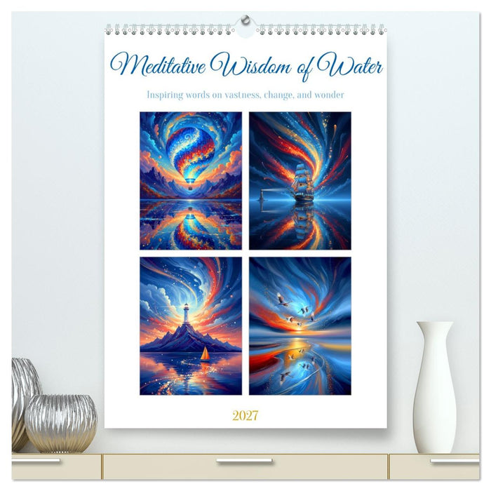 Meditative Wisdom of Water (CALVENDO Premium-Calendar 2027)