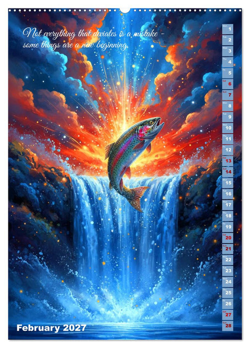 Meditative Wisdom of Water (CALVENDO Premium-Calendar 2027)