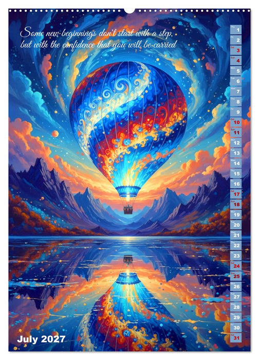 Meditative Wisdom of Water (CALVENDO Premium-Calendar 2027)