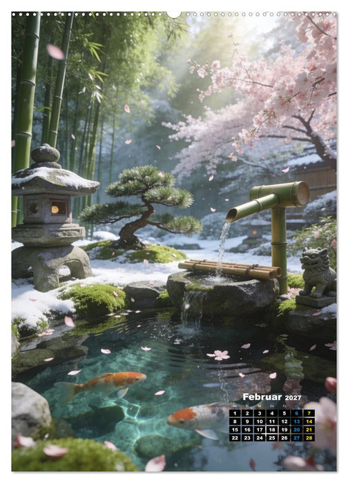 Der Garten der Tugenden (CALVENDO Wandkalender 2027)