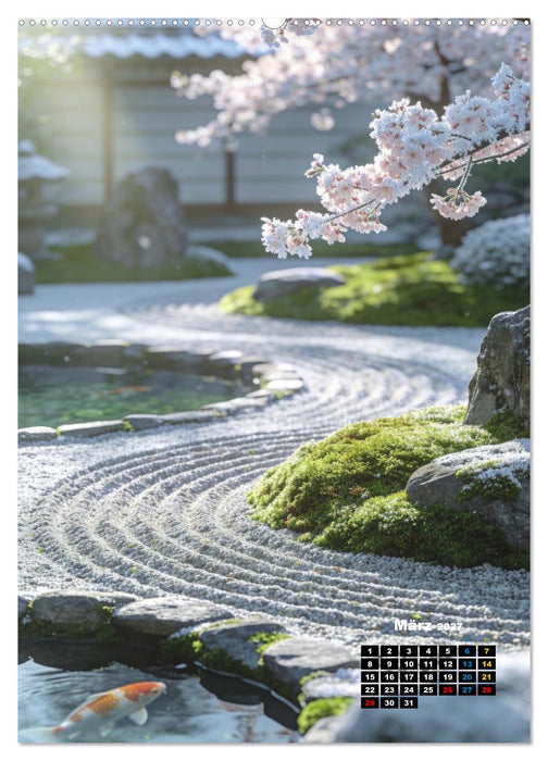 Der Garten der Tugenden (CALVENDO Wandkalender 2027)