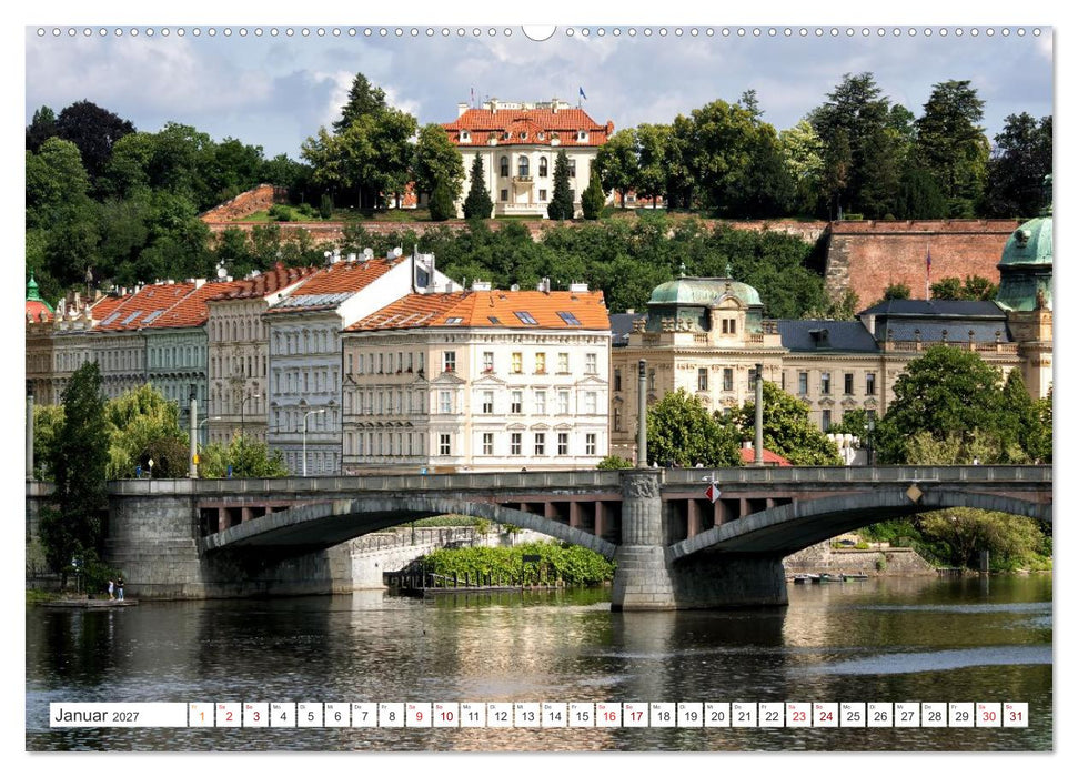 Besucht einmal Prag (CALVENDO Wandkalender 2027)