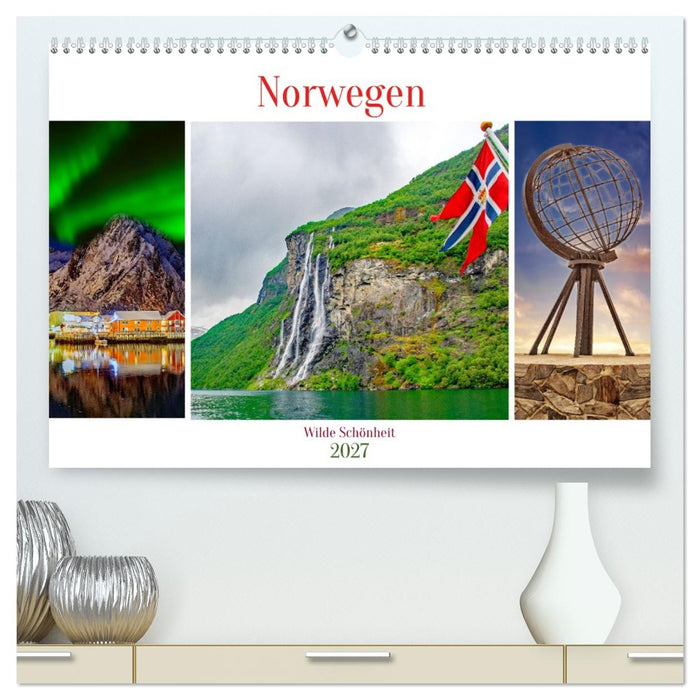 Norwegen - Wilde Schönheit (CALVENDO Premium Wandkalender 2027)