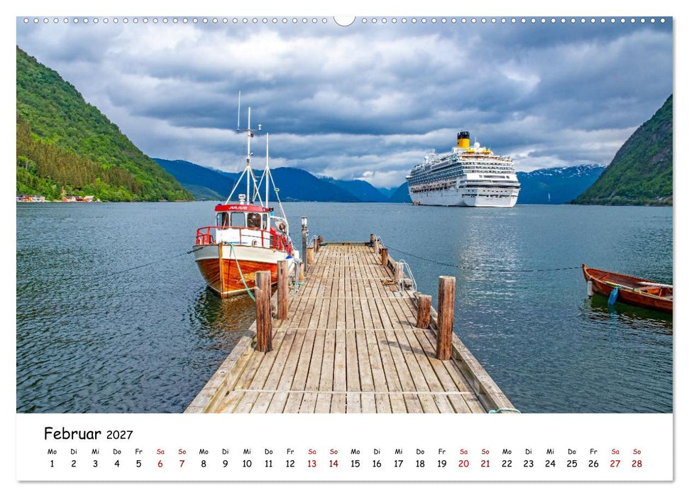 Norwegen - Wilde Schönheit (CALVENDO Premium Wandkalender 2027)
