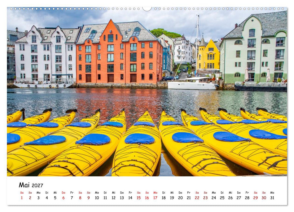 Norwegen - Wilde Schönheit (CALVENDO Premium Wandkalender 2027)