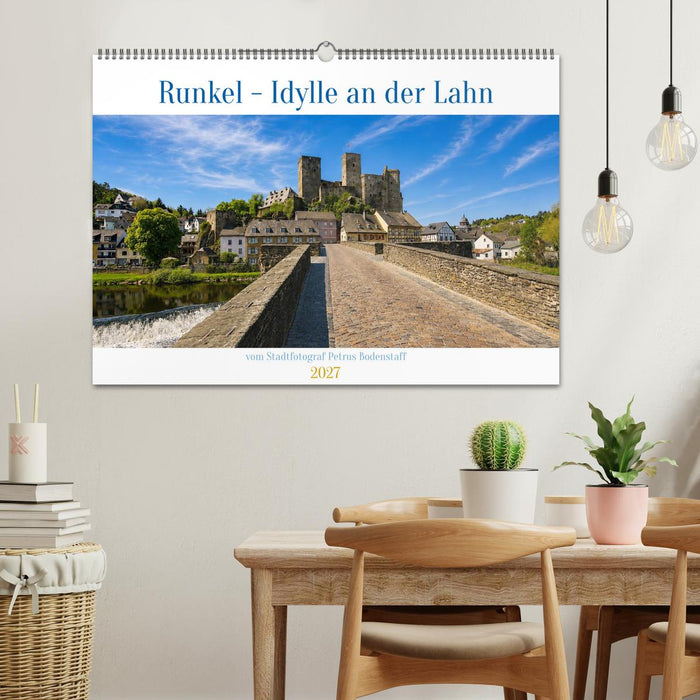 Runkel - Idylle an der Lahn (CALVENDO Wandkalender 2027)