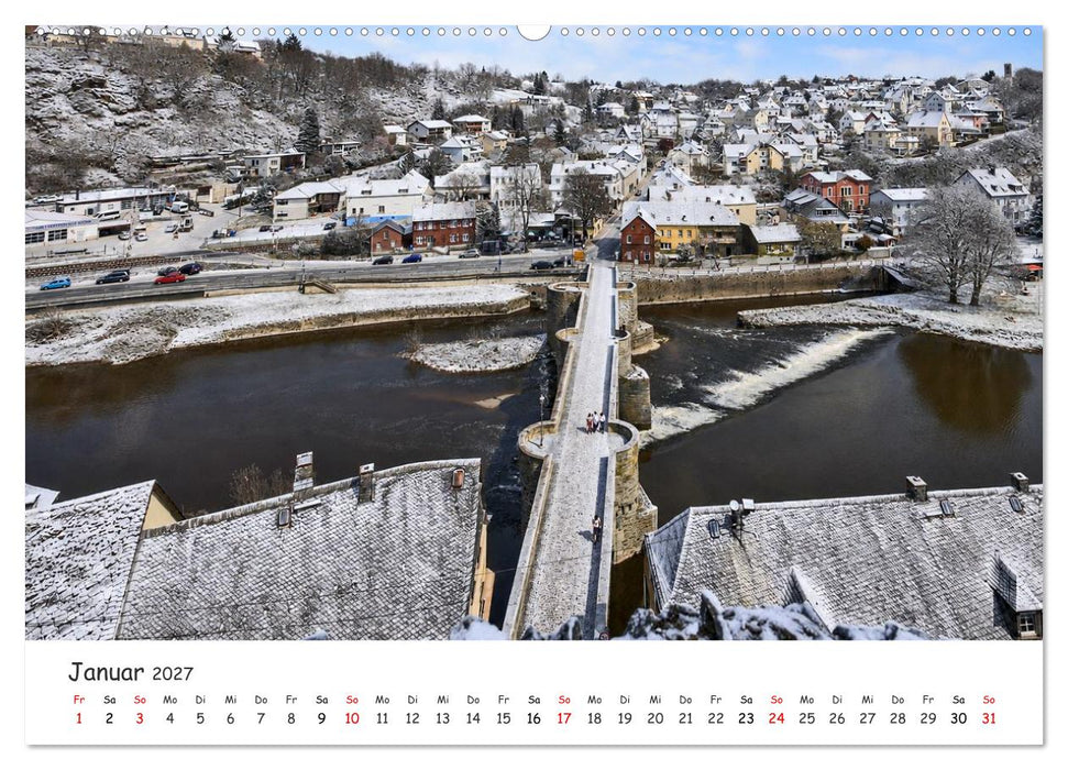 Runkel - Idylle an der Lahn (CALVENDO Wandkalender 2027)