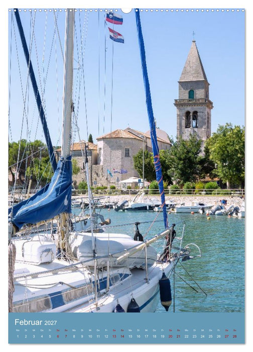 Facetten Kroatiens. Küsten, Inseln und Natur (CALVENDO Wandkalender 2027)